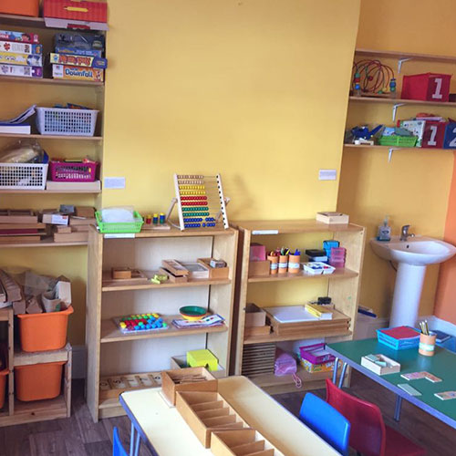 Montessori, Maths & Literacy Room